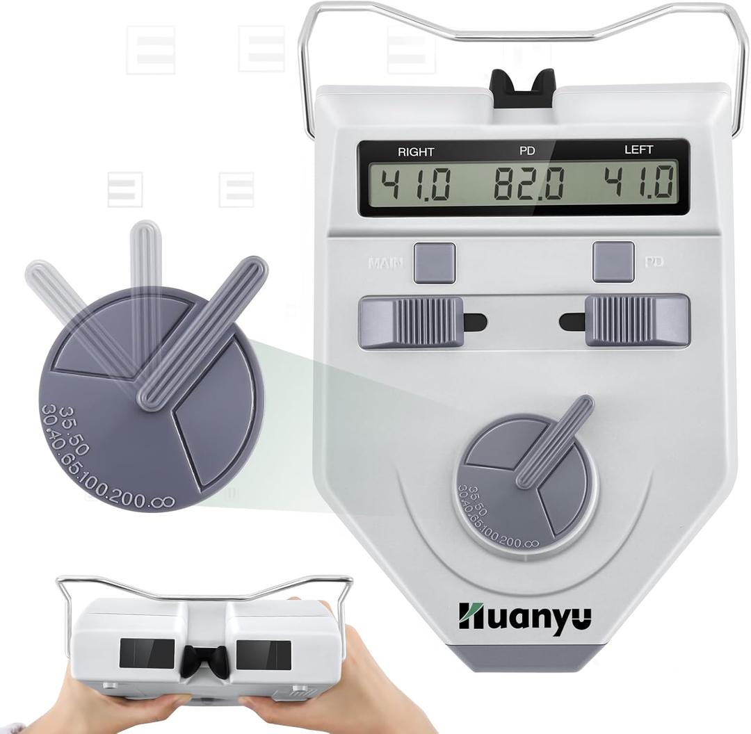 Huanyu Optical Digital Pupilometer 45-82mm Pupil Meter PD Meter Pupil Distance Meter Optical Instrument CE Approved (LY-9AT)