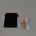 Suzile Granddaughter Christmas Ornament Gift 2025 Acrylic Inspirational Rainbow Birthday Decoration Granddaughter Rainbow Christmas Ornaments You are Loved Holiday Keepsake Gifts for Daughter Student