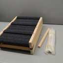 Dog Ramp for Bed-Non-Slip - Extra Wide Pet Ramp for Small Large Dogs to Get on Couch Car Wooden Foldable Dog Ramp Seamlessly Connects Platform -Hold up to 110 Pound-Adjustable, Foldable (S)