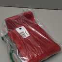 Arotive Memory Foam Bathroom Rug Mat 24x16, Ultra Soft and Absorbent Bath Mat, Machine Wash Dry, Comfortable Bath Rug Carpet for Bathroom Floor, Tub and Shower, Red