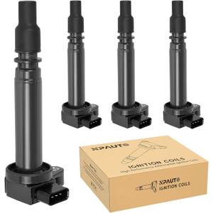 Ignition Coil Pack Set of 4 Replacement for 2.4 2.7 L4 2000 2001 2002 2003 2004 Toyota Tacoma 2.4L 2.7L, UF323 C1305 90919-0223