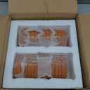 30 Pack Terracotta Saucers 3x3 Inch, Shallow Clay Drip Trays for Small Plant Pots, Succulents, Seedlings, Indoor Outdoor Use