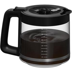 14-Cups Coffee Pot Replacement Compatible with Cuisinart Coffee Maker Models DCC-2200RC, DCC-2200, DCC-3200, DCC-3200P1, DCC-3200FR, DCC-3200CPAMZ, DCC-2600, DCC-2800,DCC-1800FR, CBC-7400, CBC-7000PC