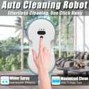 Window Cleaning Robot - Ultra Slim Window Cleaner Robot Equipped with Dual Water Sprays & Smart Edge Detection - Clean Vacuum for Interior/Exterior Floor to Ceiling Windows