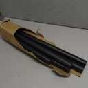 Closet Rods for Hanging Clothes, 17 to 84 Inches Stepless Adjustable Metal Closet Rod, 1.3 Inches Heavy Duty Clothes Hanging Rod for Closet Wardrobes Laundry RV, Black