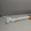 Retractable Baby Gate for Stairs  33 Height, Expands up to 55 Width  Safety Gate for Infants, Toddlers, Dogs & Pets  Easy Install, Secure Closure, White Mesh Design for Indoor & Outdoor Use