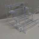 Clear Display Risers Stand, 4 Tier Display Stand, Acrylic Riser, Perfume Organiser, Jewelry Display Riser, Perfume Acrylics Stand, Acrylic Stands for Displays, Perfume Pop Figures Candy Jewelry