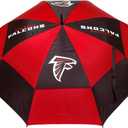 Team Golf NFL 62" Golf Umbrella with Protective Sheath, Double Canopy Wind Protection Design, Auto Open Button (One Size, Atlanta Falcons)