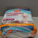 Simple Solution Disposable Dog Diapers, Female Dog Diapers, Puppy Potty Training, Incontinence and Heat Cycle Protection, Large Diapers for Dogs, 18-27 Inch Waist, 30 Count