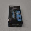 Braun Electric Series 3 Razor with Precision Trimmer, Rechargeable, Wet & Dry Foil Shaver for Men, Blue/Black, 4 Piece