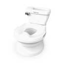 Ingenuity My Size Potty Pro 2-in-1 Potty Training Toilet, Floor Potty with Removable Potty Seat for Standard Toilets, Realistic Flushing Sound, For Toddlers Ages 18+ months, Up to 50 lb
