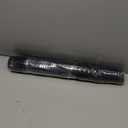 OLANLY Half Circle Door Mat Indoor Outdoor Entrance Welcome, Waterproof All-Season, All-Weather Doormat, Sturdy Natural Rubber, Low Profile, Easy Clean Patio Porch Entryway Mat, 36x24, Black