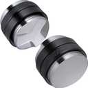 51mm Espresso Tamper and Distributor, MATOW Dual Head Coffee Leveler Compatible with Delonghi 51mm Portafilter, Adjustable Depth-Professional Espresso Hand Tampers