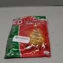 18ft 50 LED Battery Operated Christmas Lights, 8 Modes with Timer - Waterproof for Indoor & Outdoor Decor (Green Wire Warm White)