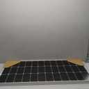 Renogy Solar Panel 100 Watt 12 Volt, High-Efficiency Monocrystalline PV Module Power Charger for RV Marine Rooftop Farm Battery and Other Off-Grid Applications, RNG-100D-SS, Single 100W
