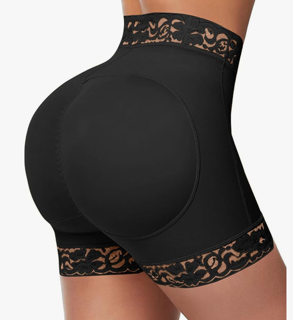 Lover-Beauty Butt Lifter Panties Faja Shorts Hip Enhancer Tummy Control Butt Lifting Shapewear M