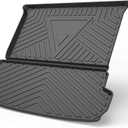 Q7 Cargo Liner for Audi Q7 2017 2018 2019 2020 2021 Trunk Liner Tray Heavy Duty Rubber Rear Cargo Area Mat Waterproof Protector Floor Mat Black