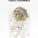 PETKIT Mixed Cat Litter Fast Clumping, Flushable, Ultra Absorbent, 100% Natural Ingredients Litter, Water Dissolvable, Really Dust-Free, Low Tracking Bentonite Tofu Litter (7.9lb2 Bags)