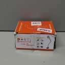 10X Magnifying Glass with Light, Clip on Mganifier with Light, 48 LED Desk Magnifying Glass wtih Clamp, 3 Modes Dimmable Magnifying LED Lamps for Bed Work Crafts DIY Repair (Black)