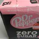 Dr Pepper Zero Strawberries and Cream Soda, 12 fl oz cans, 12 Pack (EXP 07/19/26)