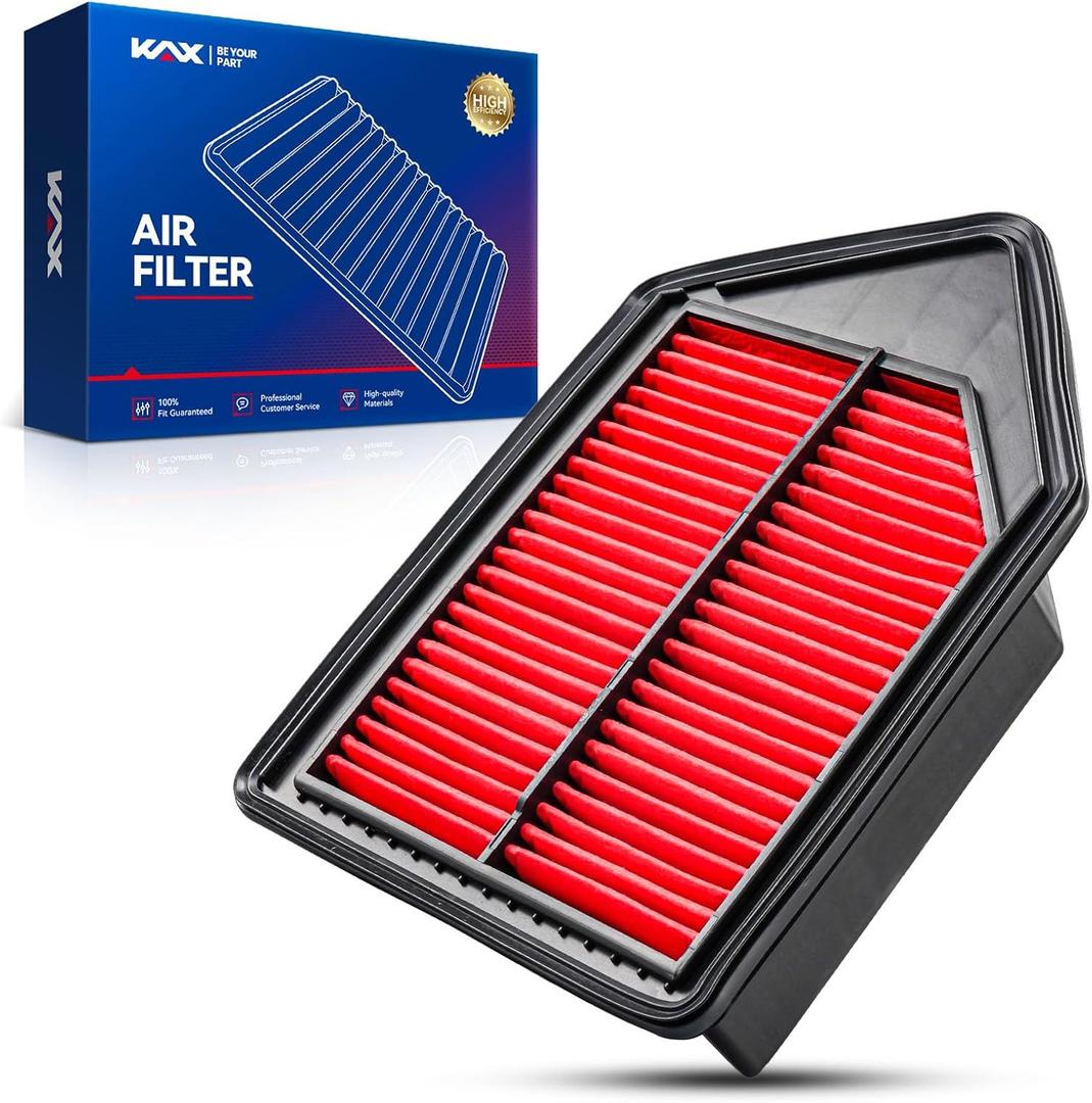 KAX Engine Air Filter, CA10885 Replacement for CR-V CRV(2.4L) 2010 2011 Replace# 17220REZA00, Advanced Air Filter Media Increased Acceleration