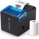MUNBYN WiFi Receipt Printer with USB Port, 80mm POS Printer Works with Mac Windows Chromebook Linux Cash Drawer, ESC/POS (P047 WiFi), Do Not Support Square Paypal Zettle Shopify Kyte Bluetooth