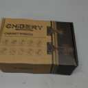 Chibery 10 Pack Frameless Full Overlay Soft Close Concealed European Hinges, Self Closing Satin Nickel, 105 Open Angle 4D Adjustment, Speed Control, Clip On, Stainless Steel for Cabinet Door