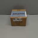 MyGift Miniature Artificial Succulents, Indoor Fake House Plants in Round White Geometric Ceramic Pots, Set of 4