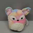 Squishmallows Original 8in Paulette The Rainbow Tie-Dye Fennec Fox  Official Jazwares Plush (Little)