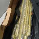 EMART Backdrop Stand 10x7ft(WxH) Photo Studio Adjustable Background Stand Support kit with 2 Crossbars, 8 Clamps, 2 Sandbags and Carry Bag for Parties, Events Decoration, Wedding -Titanium Gold