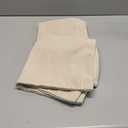 FUTEI Beige Chenille Throw Pillow Covers 20x20 Inch Set of 2,Soft Striped & Diamond Textured Cushion Cases, Modern Home Decor for Couch Living Room