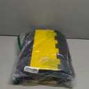 Foldable 3 Channel Rubber Cable Protector, 22000Lbs Load Capacity Wire Hose Pipe Hider Protective Ramp, Driveway Traffic Speed Bump for Asphalt Concrete Gravel Driveway Indoor Outdoor (1PACK)