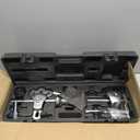 Orion Motor Tech Slide Hammer, 9-Way Internal/External Slide Hammer Puller Set - Pulls Hubs, Rear Wheel Axle Shafts, Bearings, Bushings, Seals, Retainers (black case)