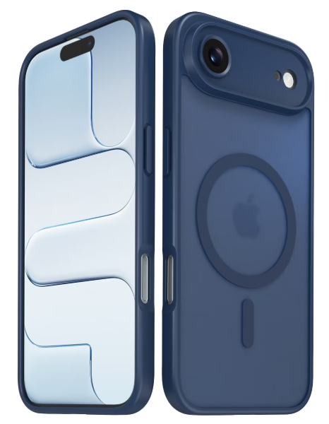 Vena For Apple iPhone 17 Air Case Magsafe, Magnetic Shockproof Translucent Back Slim Protective Phone Case, Blue