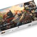 Buffalo Games - Silver Select - Thomas Kinkade - Hogwart's Express - 1000 Piece Jigsaw Puzzle for Adults -Challenging Puzzle Perfect for Game Nights - Finished Size is 26.75 x 19.75