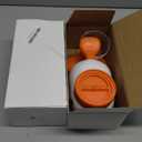 2 Pcs 2-in-1 Interactive Duck Treat Dispenser, Slow Duck Pet Feeder, Dog Treat Dispenser Toy, Feeder Puzzle Toy with 3 Food Outlet Sizes Toy for Small Medium Large Dogs (Yellow/White)