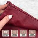 Mandala Crafts #3 Pink Hidden Invisible Zippers for Sewing and Crafts, 60 PCs 22 Inch Coil Zippers Supplies for DIY Tailoring Projects