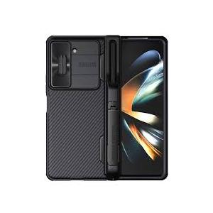 Nillkin for Samsung Galaxy Z Fold 5 Case, Hinge Protection, Hidden Kickstand & Metal Camera Lens Protector, Slim Fit Protective Phone Case for Galaxy Z Fold 5, Black