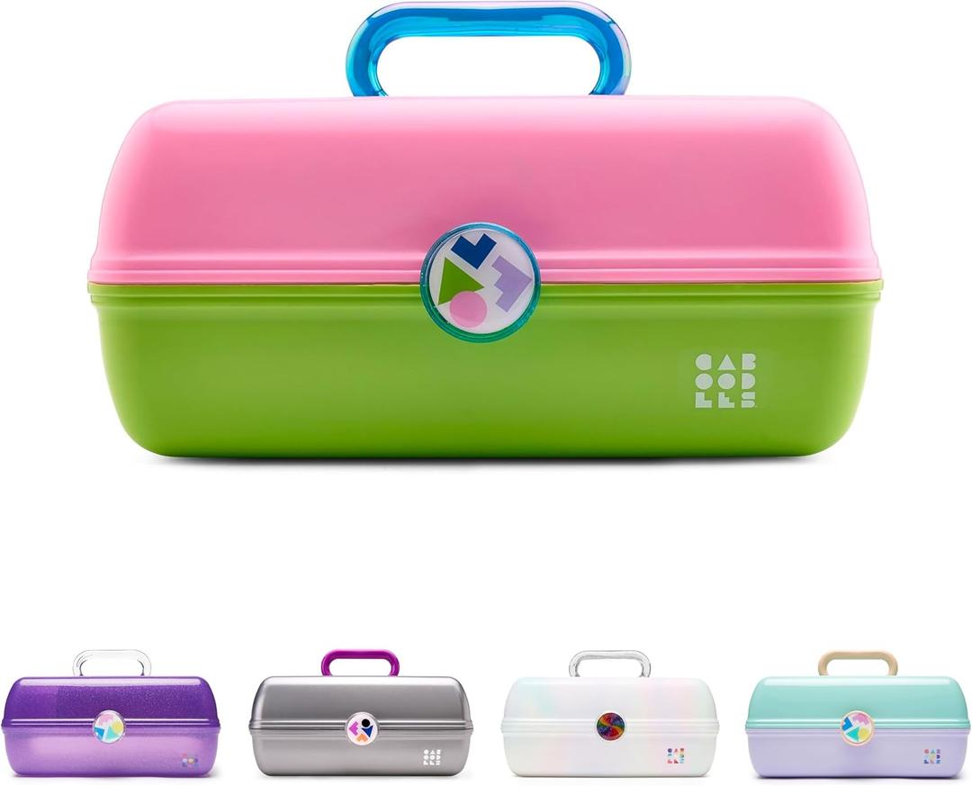 Caboodles On-The-Go-Girl Case (Pink Neon Green)