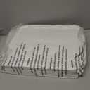 JOLLYVOGUE Queen Comforter Set, White Seersucker 3 Pieces Comforters Queen Size, Lightweight & Fluffy Bedding Sets for All Season with 1 Ruffle Comforter and 2 Ruffle Pillowshams