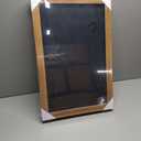 KUVIOKE Vintage Wildflower Bouquet Framed Wall Art Color Botanical Flower Wall Decor Modern Colorful Floral Hanging Decor for Living Laundry Dining 16x24in (Natural Framed) (24L" x 16W" x 3 Panels Natural)