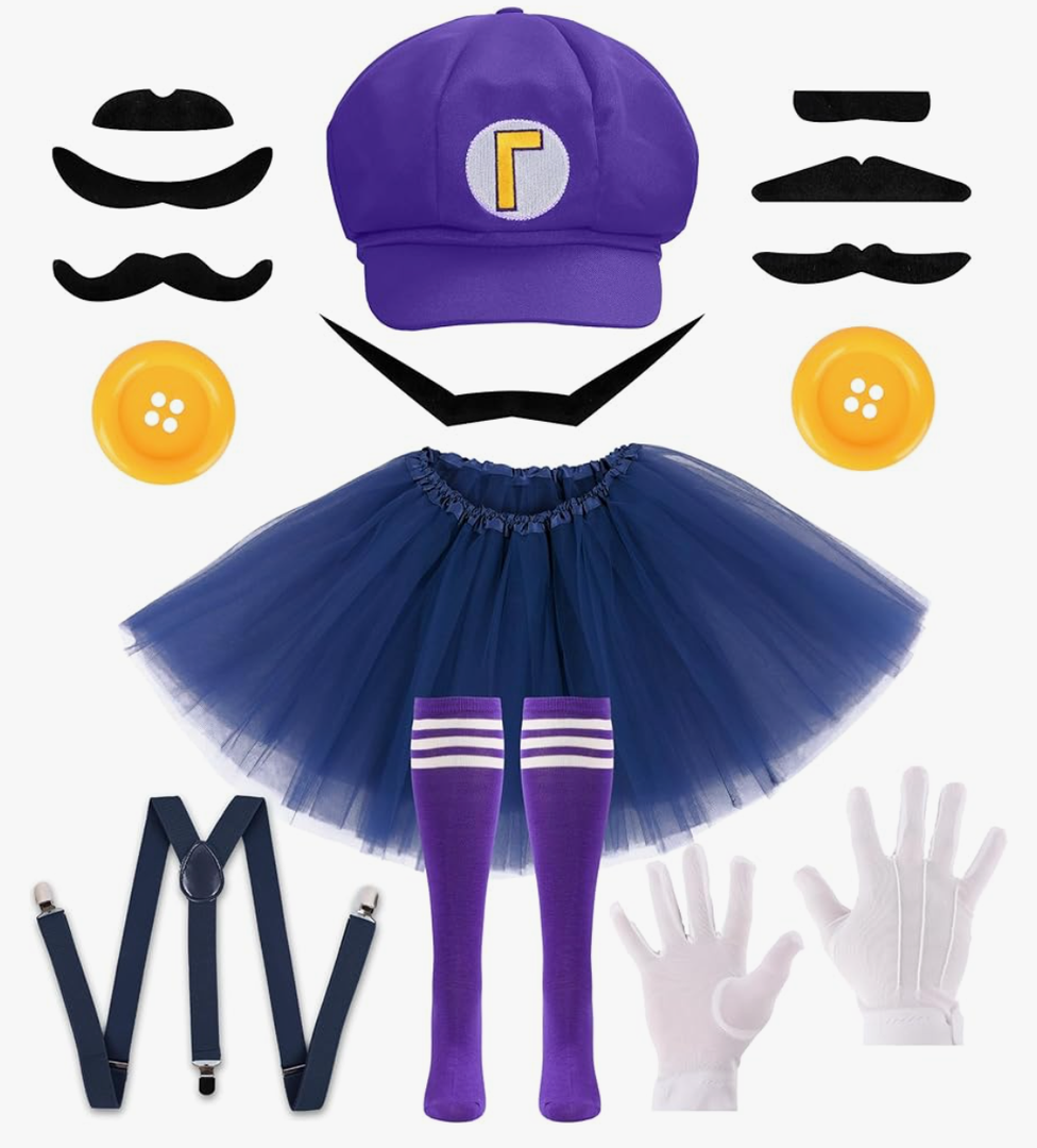 Halloween Costumes Accessories for Adults Women - Halloween Costume 2025 Cosplay Party Set for Teen Girls