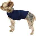 Comfort Dog Anxiety Relief Coat, Dog Anxiety Calming Vest Wrap for Thunderstorm,Travel,4th of July Fireworks,Vet Visits,Separation Anxiety Relief for Dogs (X-Small (Pack of 1), Navy)