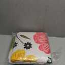 Picnic Blankets Waterproof Foldable Extra Large,80"x 80" Outdoor Beach Blanket Sandproof,3-Layer Lightweight Handy Mat Tote Picnic Camping Rugs for Outside Your Rv (Boho Vintage Floral)