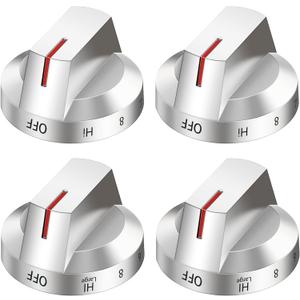 DG94-03500A/Z for Samsung Electric Stove Knob Replacement, DG94-03500V DG94-03500W Knobs Compatible with Samung Electric Range NE63T8111SS/AA NE63T8311SS/AA NE63T8751SS/AA