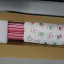 50cm Mahjong Racks with Pushers, Wooden American Mahjong Tile Pushers & Racks Set of 4, with White Printed Mahjong Racks Drawstring Bag, Mahjong Accessories, 50 x 6.5 x 2.7 cm