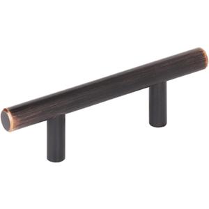 Amerock Bar Pulls 2-1/2 (64 mm) Center-to-Center Oil Rubbed Bronze Cabinet Pull - 10 Pack Amerock Bar Pulls 2-1/2 (64 mm) Center-to-Center Oil Rubbed Bronze Cabinet Pull - 10 Pack