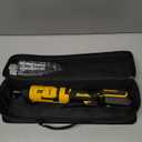 APEXPOWER 3/8 Inch Cordless Ratchet Wrench for DEWALT 20V Battery, 88Ft-Lbs, 0-400RPM, Electric Wrench Ratchet w/Variable Speed Trigger, Reinforced Head, R&F Switch, 7 Sockets,3/8" to 1/4" Adapter