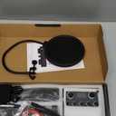 sktome Podcast Equipment Bundle, V8max Voice Changer with Podcast Microphone Bundle - Studio Condenser Microphone Perfect for Podcasting, Recording, Singing, Streaming and Gaming