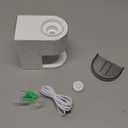 Automatic Toothpaste Dispenser Wall Mounted: White Electric 6 Adjustable Levels Auto Toothpaste Squeezer Smart Rechargeable Touchless for Kids Adults - Bathroom - Replaceable Parts